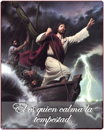El es quien Calma la Tempestad