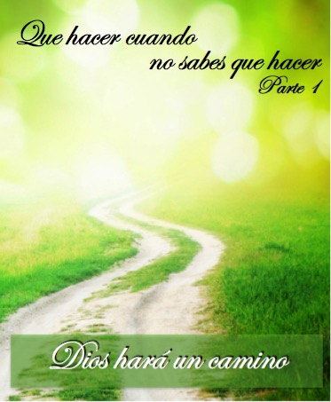Que hacer cuando no sabes que hacer. Parte 1